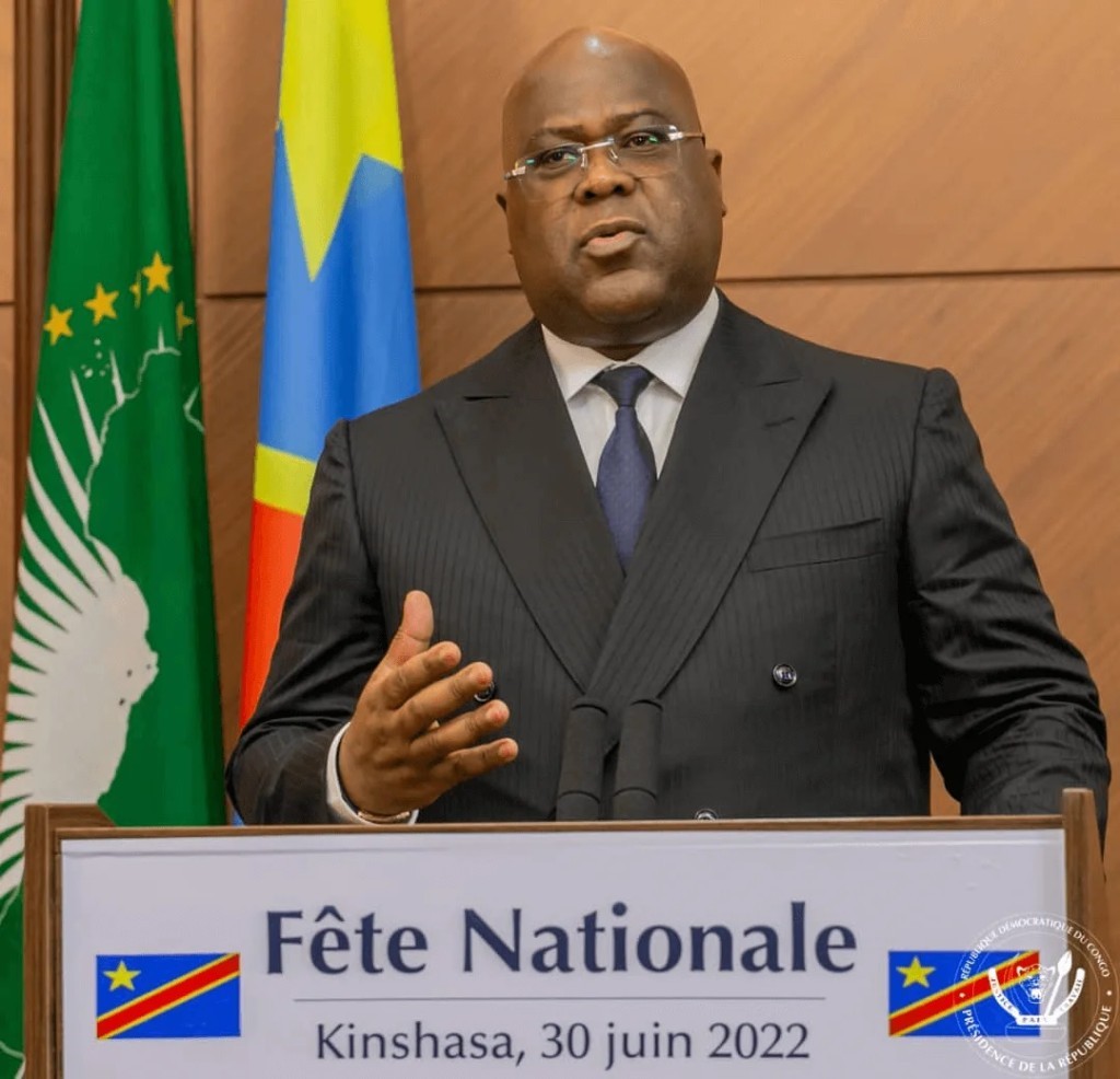 Allocution de son Excellence Monsieur Félix-Antoine TSHISEKEDI TSHILOMBO, Président de la RDC à l’occasion du 62ème anniversaire de l’indépendance de la RDC